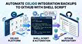 Automatiseer back-ups van Celigo-integraties naar GitHub met een shell-script.